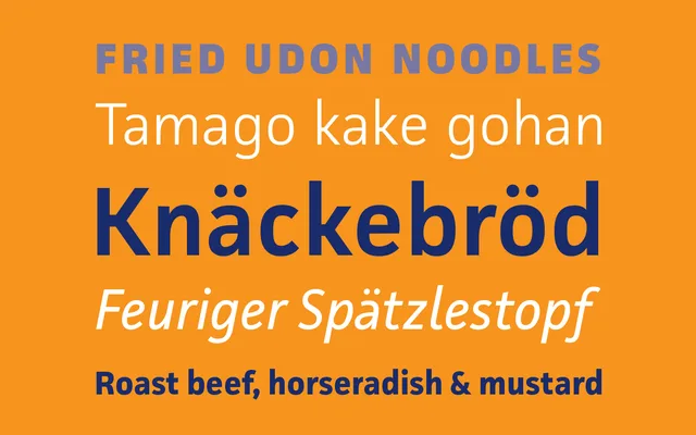 JAF Facit specimen from Just Another Foundry