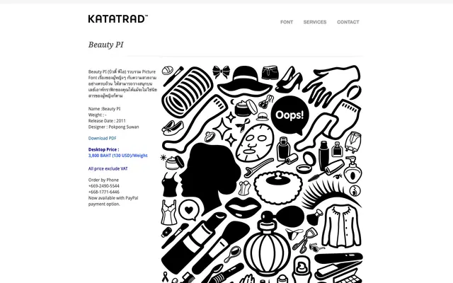 Beauty PI specimen from Katatrad