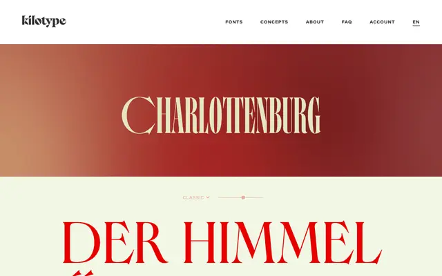 Charlottenburg specimen from Kilotype