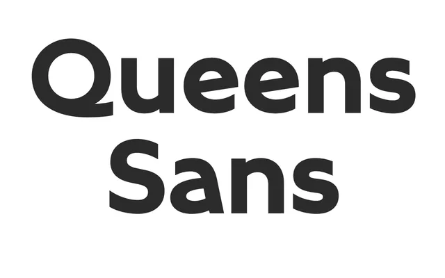 Queens Sans specimen from Kilotype