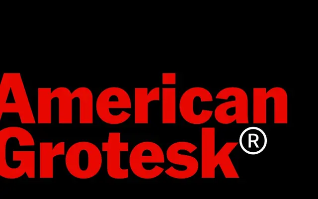 American Grotesk specimen from Klim Type Foundry