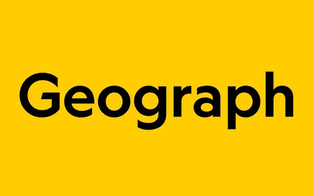 Geograph specimen from Klim Type Foundry
