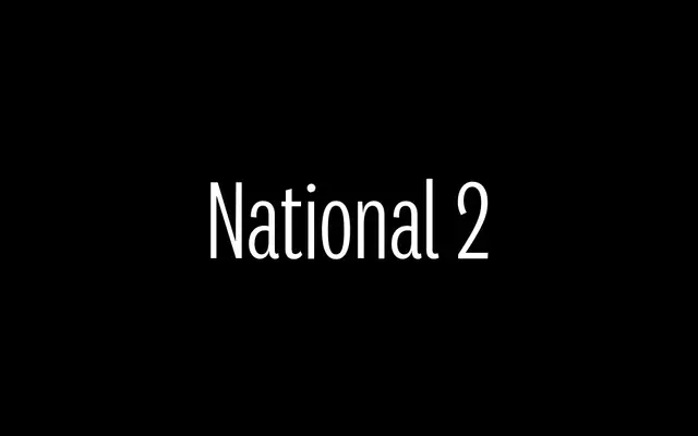 National 2 Compressed specimen from Klim Type Foundry