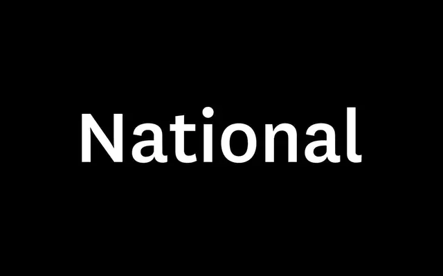 National specimen from Klim Type Foundry