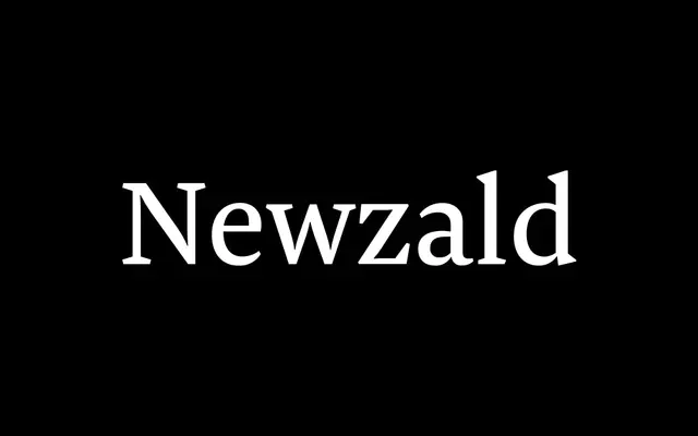 Newzald specimen from Klim Type Foundry