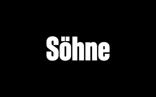 Söhne Schmal specimen from Klim Type Foundry