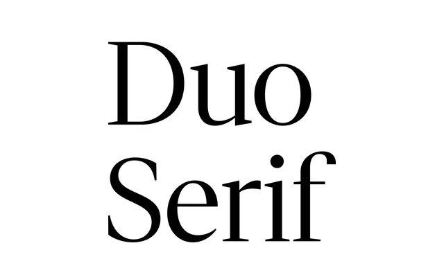 KP Duo Serif specimen from Kontrapunkt Type