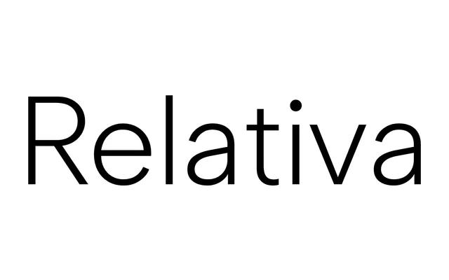 KP Relativa specimen from Kontrapunkt Type