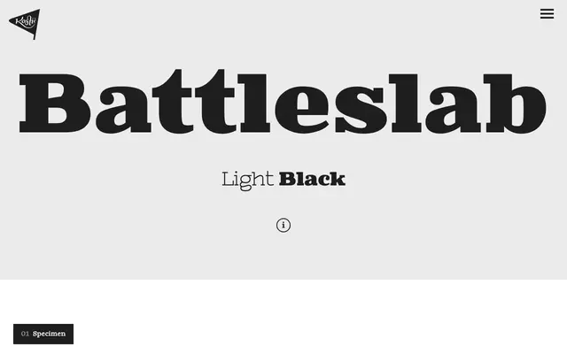 Battleslab specimen from Kostic Type