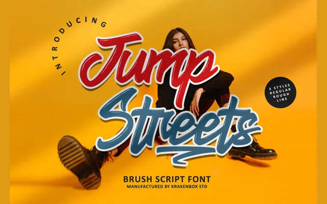 Jump Streets specimen from KrakenBox