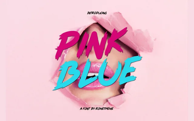 Pink Blue specimen from KrakenBox