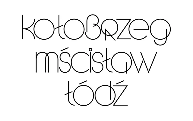 KTF Cirk specimen from Kyiv Type Foundry