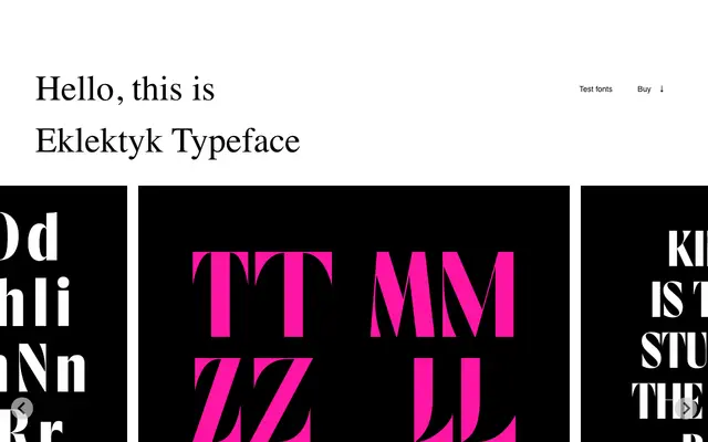 Eklektyk specimen from Laïc