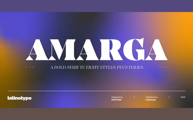 Amarga specimen from Latinotype