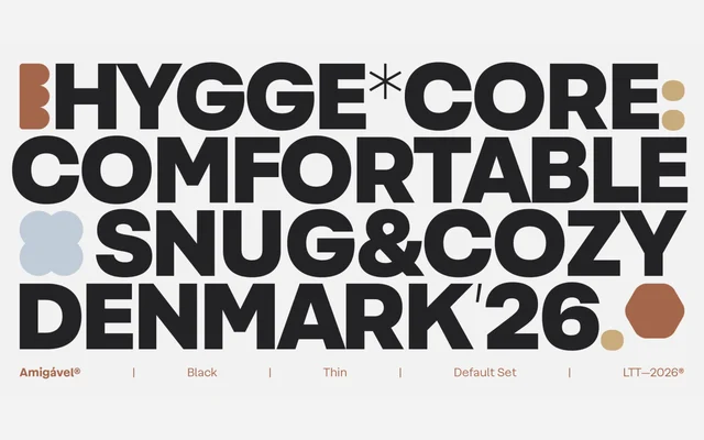 Amigável specimen from Latinotype