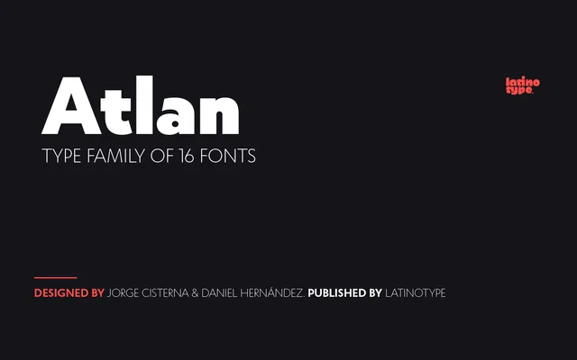 Atlan specimen from Latinotype