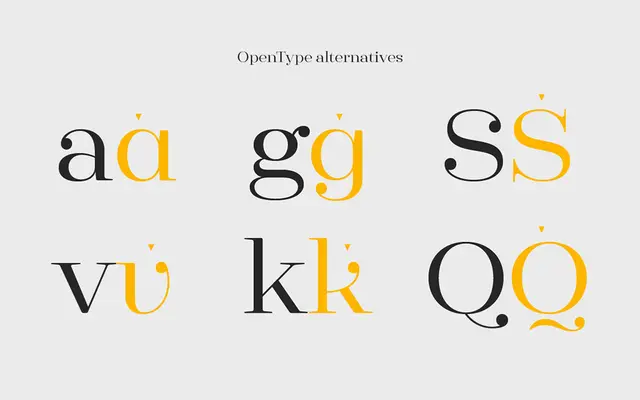Cagliari specimen from Latinotype
