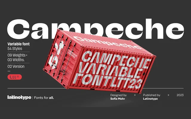 Campeche Variable specimen from Latinotype