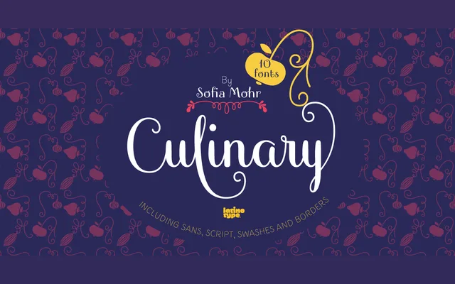 Culinary specimen from Latinotype