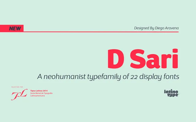 D Sari specimen from Latinotype