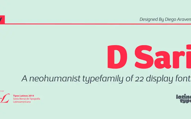 D Sari specimen from Latinotype