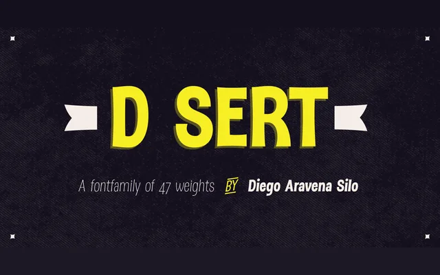 D Sert specimen from Latinotype