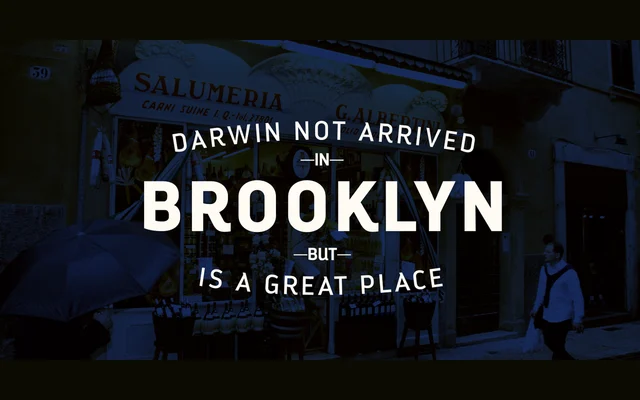 Darwin Office specimen from Latinotype