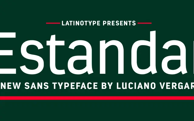 Estandar specimen from Latinotype