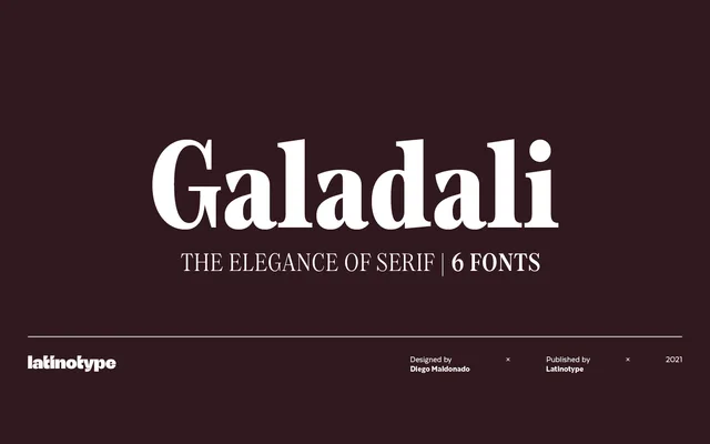 Galadali specimen from Latinotype