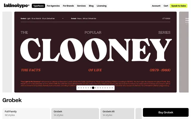 Grobek specimen from Latinotype