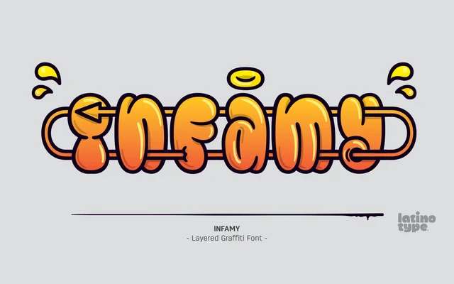 Infamy specimen from Latinotype