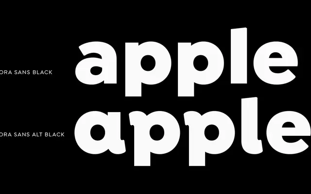 Isidora Sans specimen from Latinotype