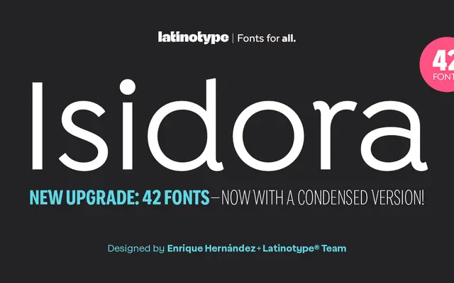 Isidora specimen from Latinotype