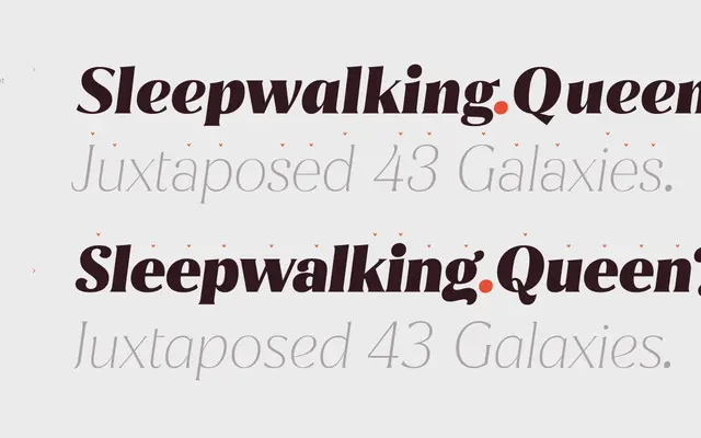 Jazmin specimen from Latinotype