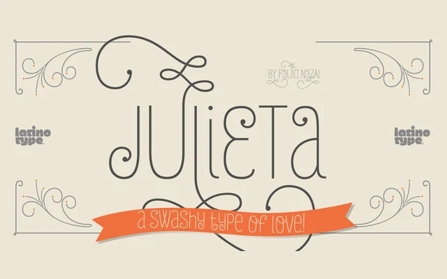 Julieta specimen from Latinotype