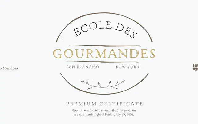 Macarons specimen from Latinotype
