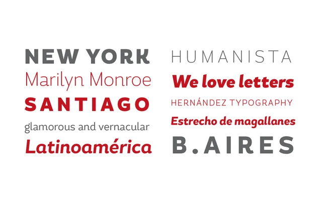 Magallanes Condensed specimen from Latinotype