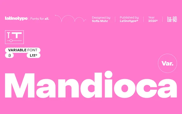 Mandioca Variable specimen from Latinotype