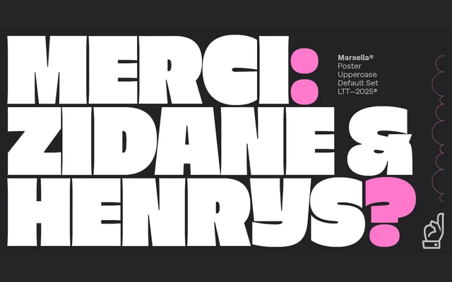 Marsella specimen from Latinotype