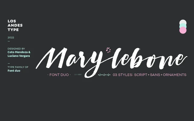 Marylebone specimen from Latinotype