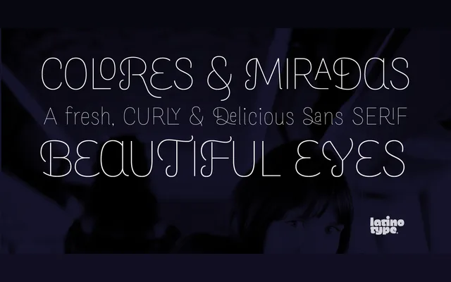 Merced specimen from Latinotype