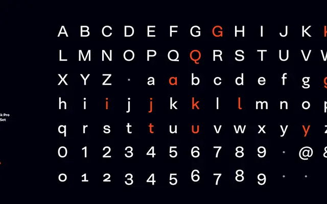 Neogrotesk specimen from Latinotype