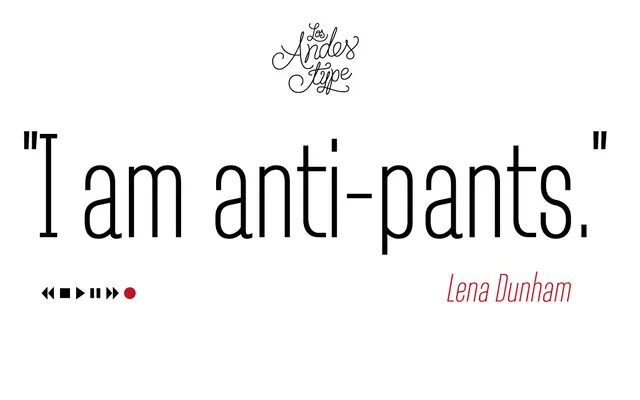 Pasarela specimen from Latinotype