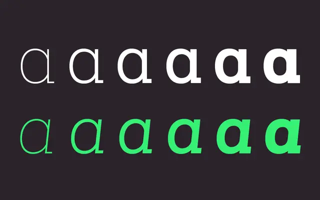 Queulat Condensed specimen from Latinotype
