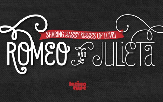 Romeo specimen from Latinotype