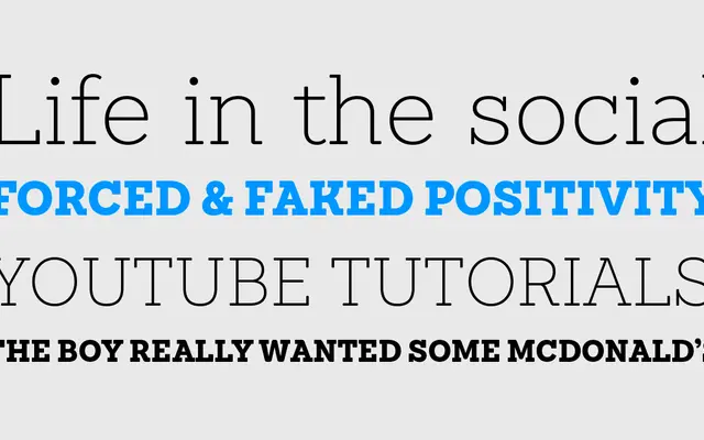 Sanchez Niu specimen from Latinotype