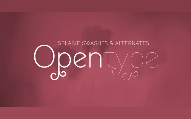 Selaive specimen from Latinotype