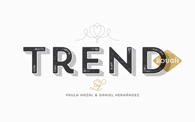 Trend Rough specimen from Latinotype