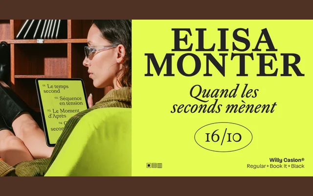Willy Caslon specimen from Latinotype