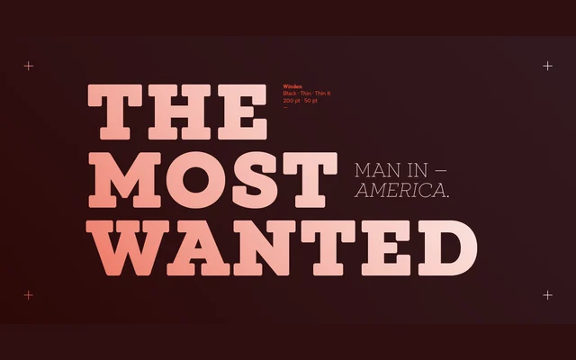 Winden specimen from Latinotype